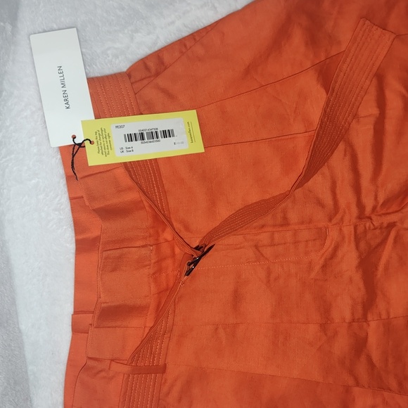 NWT Karen Millen Linen Shorts - Picture 4 of 4